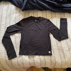 long sleeve mudra fitted tee - vuori